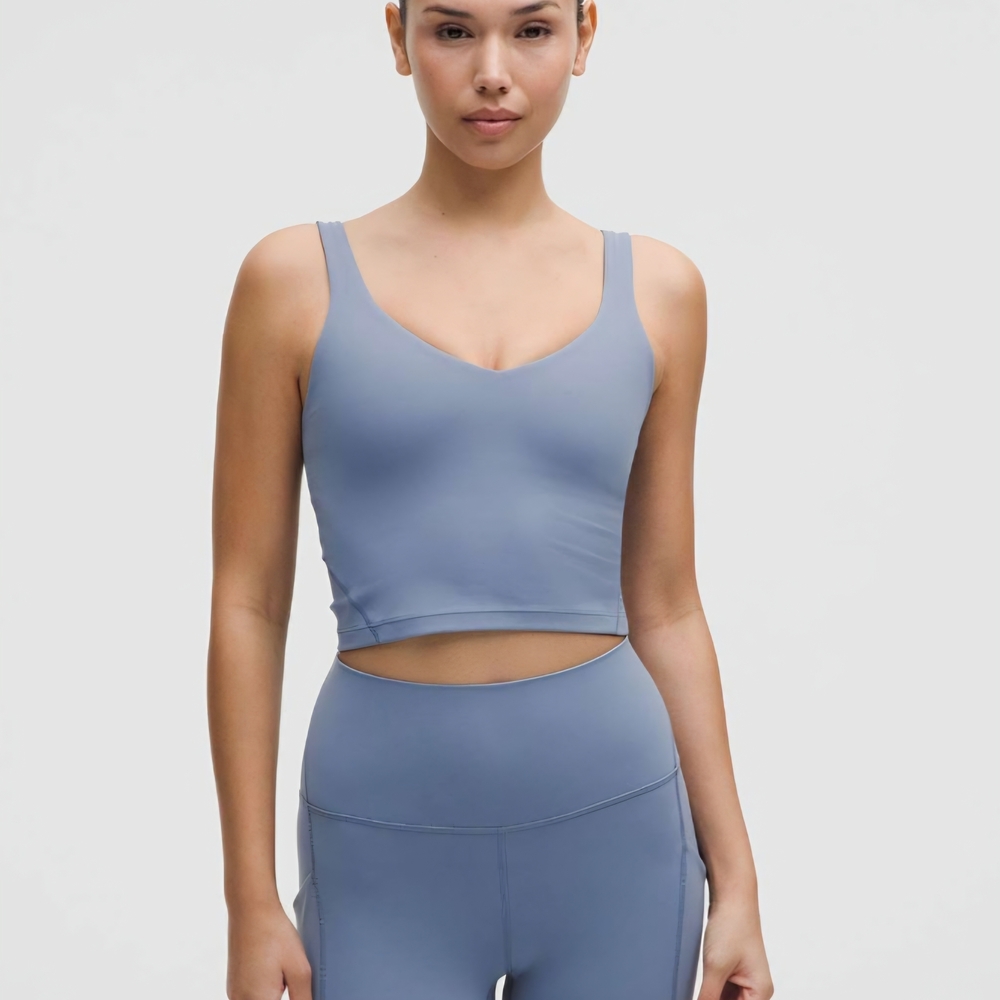 Lululemon Align Tank Top Blue Nulu Size 4